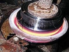 超音频淬火电源对刹车盘进行淬火热处理