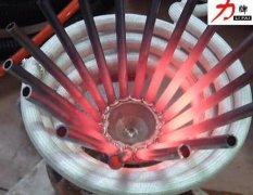 超音频淬火炉对空调分歧管进行焊接热处理